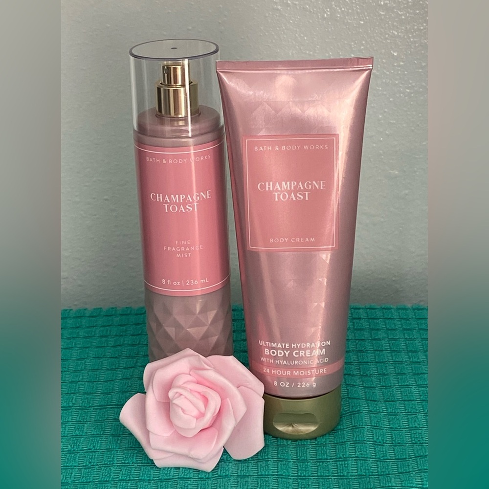 NEW-Bath & Body Works Champagne Toast Set